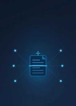 AI document processing service illustration